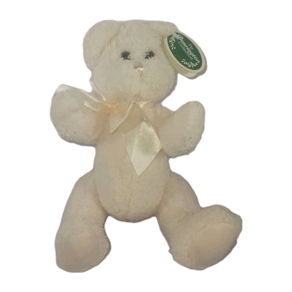 Bearington "Cuddles" Plush Pink baby Bear 10" Retired Collectible, New with tags